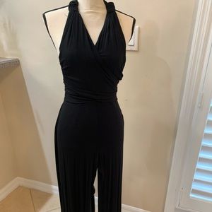 Halter black jumper
